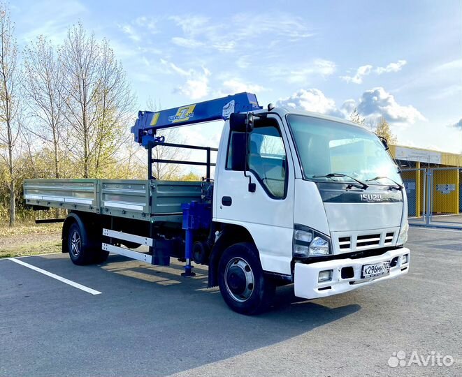 Isuzu NQR75R с КМУ, 2011