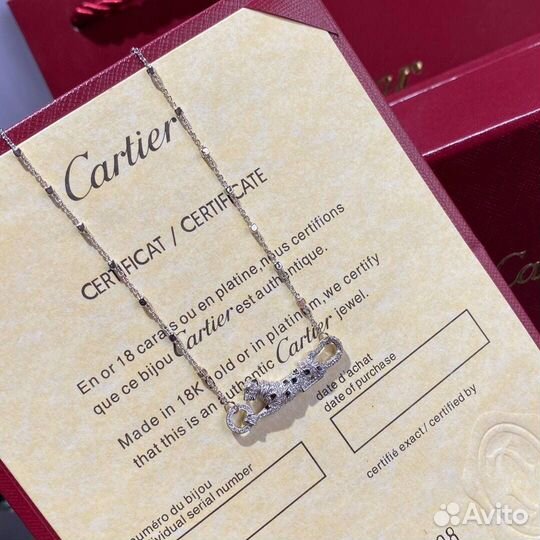 Подвеска panthere de cartier vgold