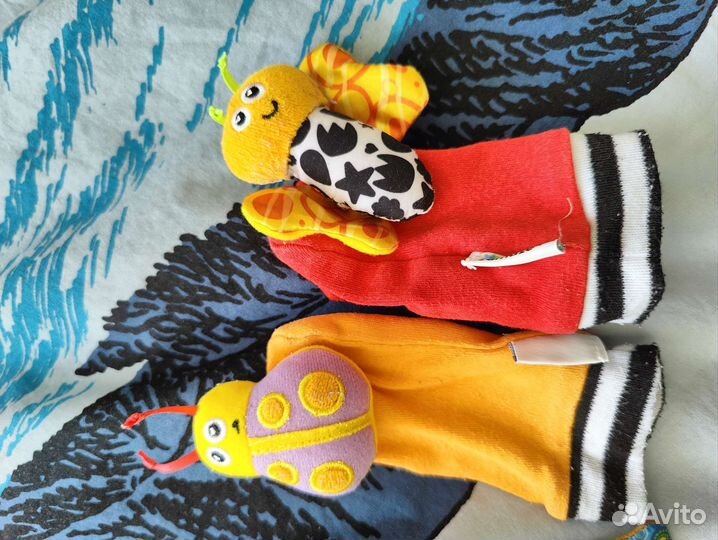 Развивающие носочки и браслетики lamaze