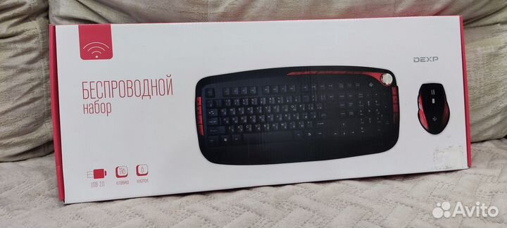 Клавиатура + мышь беспроводные