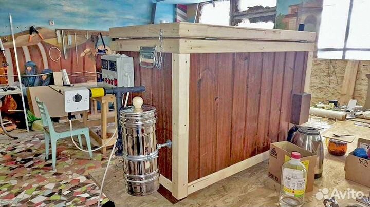 Коптильня для горячего копчения