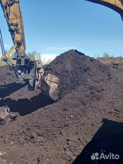 Грунт плодородный, земля сеяная с торфом низинным