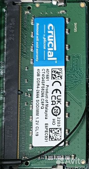 Sodimm ddr4 4 gb