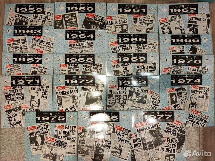 Виниловые пластинки Сборники рок-поп