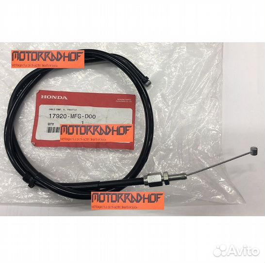 Обратный трос газа CB600F 08-10 17920mfgd00