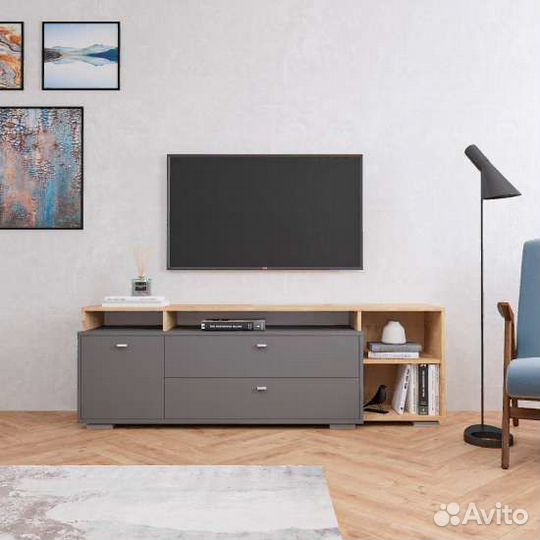 Комод/Тумба Ланс-202 Графит В наличии