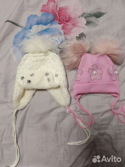Детские шапочки для девочек