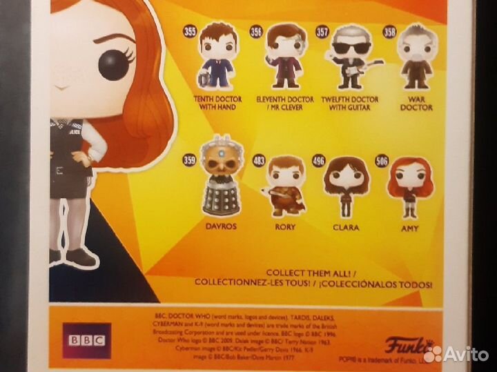 Funko pop Doctor Who Amy Pond