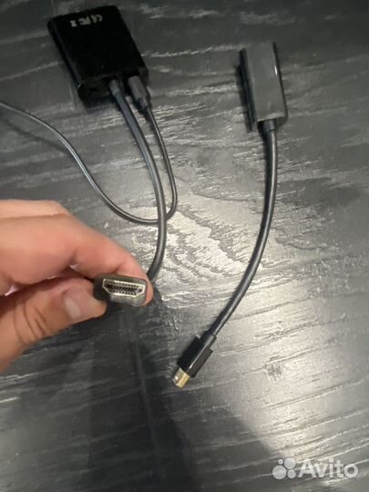 Переходник apple displayport-hdmi hdmi-vga