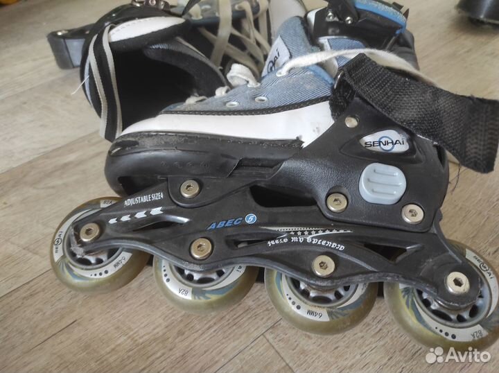 Роликовые коньки детские раздвижные