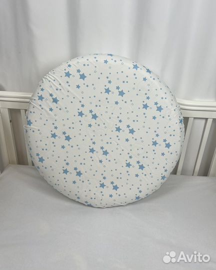 Простынь на резинке круглая