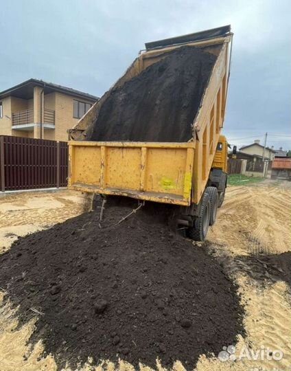 Чернозем, Земля плодородная, Грунт, Торф, Глина