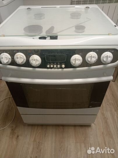 Плита газовая с электрической духовкой 60 см