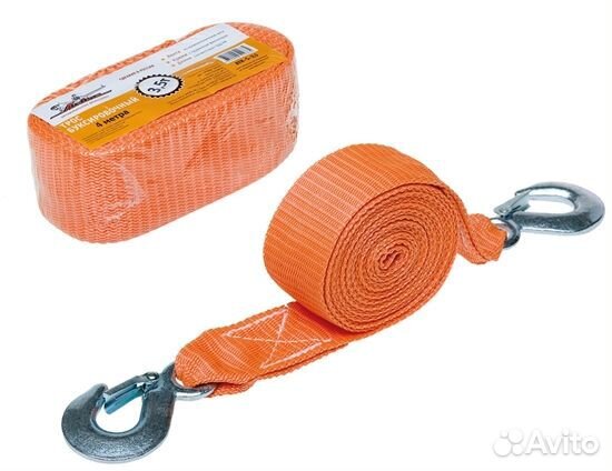 Трос буксировочный лента 3, 5 тонны