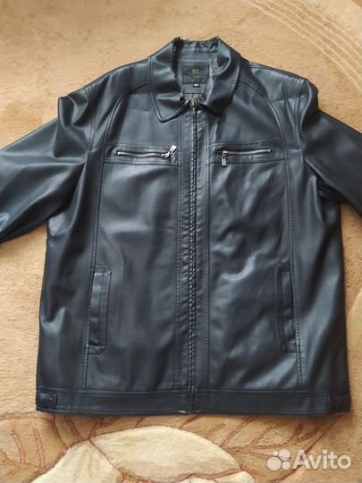 Кожаная куртка мужская