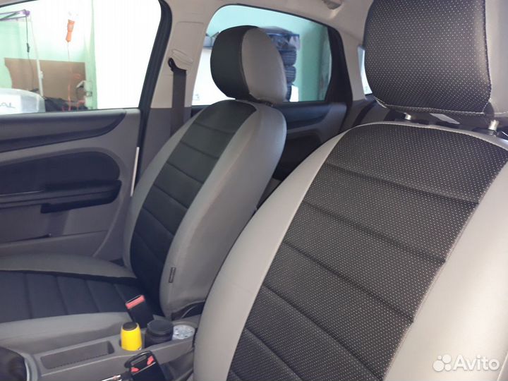 Авточехлы экокожа на Ford Focus 2 от Автопилот