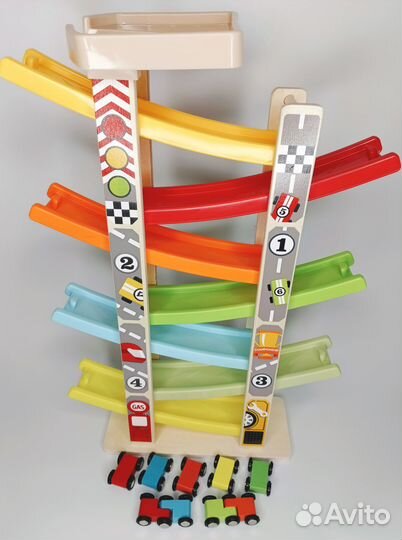 Гоночный автотрек/Скоростной спуск 7 этажей