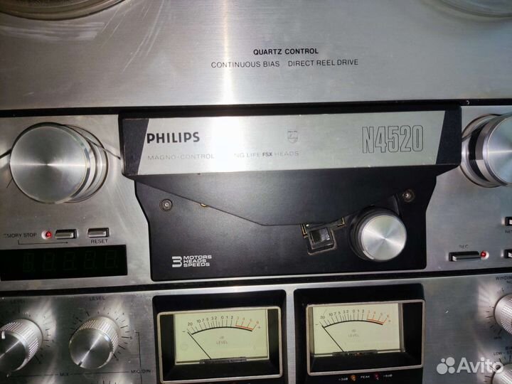 Катушечный магнитофон Philips N4520