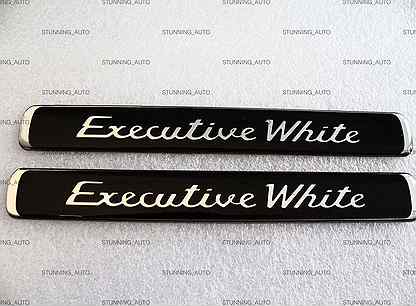 Шильдики Executive White V356