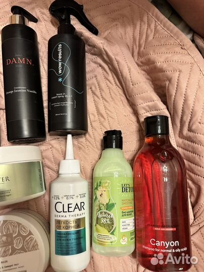 Набор косметики пакетом коробкой много новая