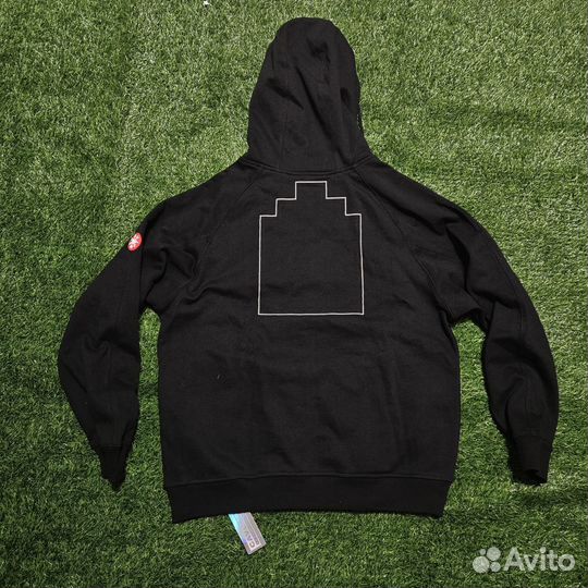 Зип худи cav empt базовое, черное