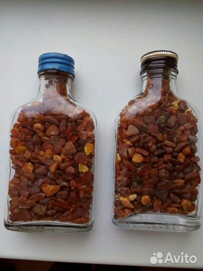 Янтарь в бутылочке