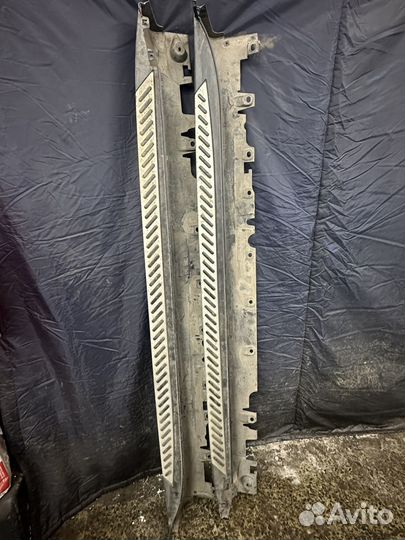 Накладки на пороги BMW x5 f15