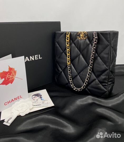 Женская сумка Chanel Petite Shopping Tote на плечо