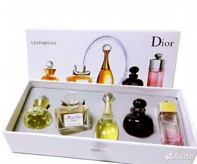 Набор духов Dior 5в1 миниатюр