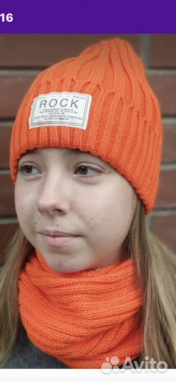 Шапка и снуд для девочки