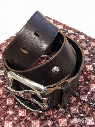 Ремень мужской D&G коричневый