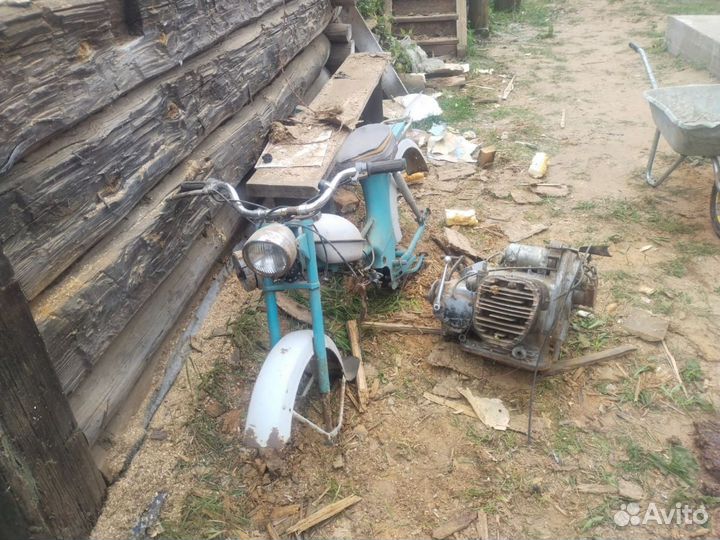 Мотор от советского мотоцикла