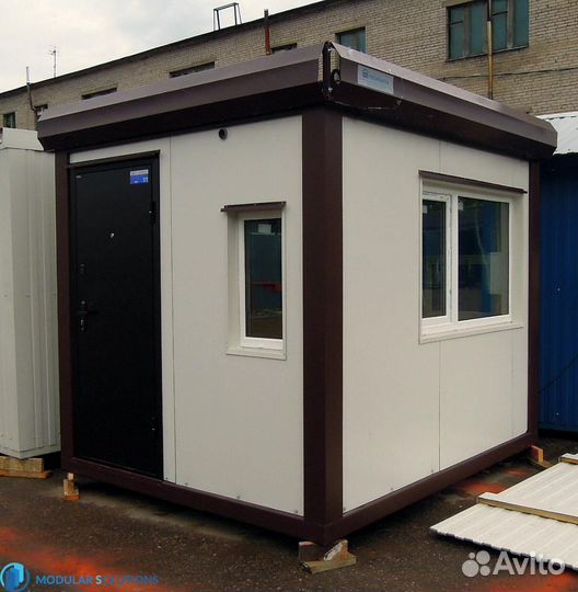 Блок контейнер для охраны