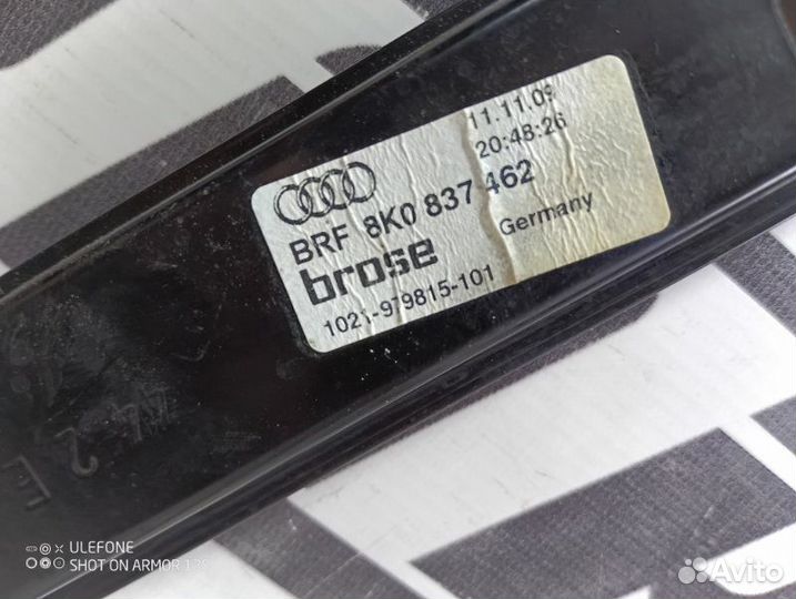 Стеклоподъемник передний правый Audi A4 B8 2.0