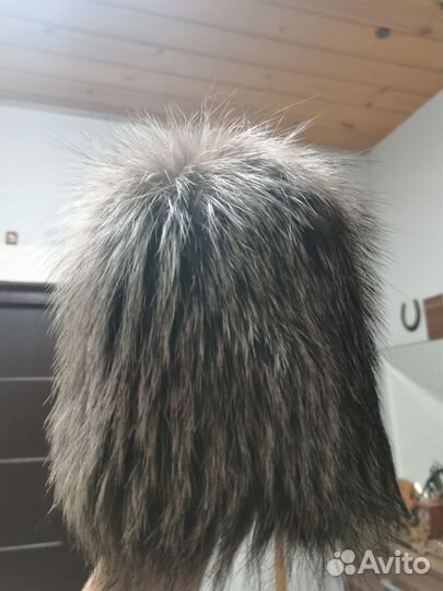 Шапка песец