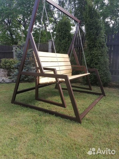 Садовые качели новые