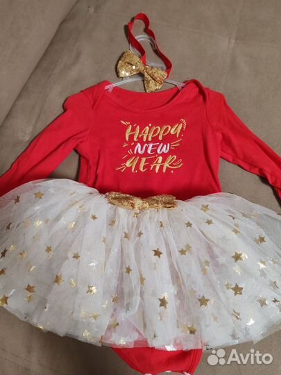 Костюм новогодний для девочки. 86