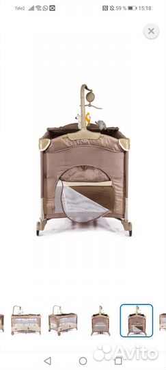 Детская кровать манеж