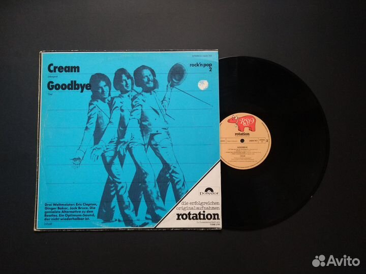 Cream Goodbye LP (rock'n pop 1976)