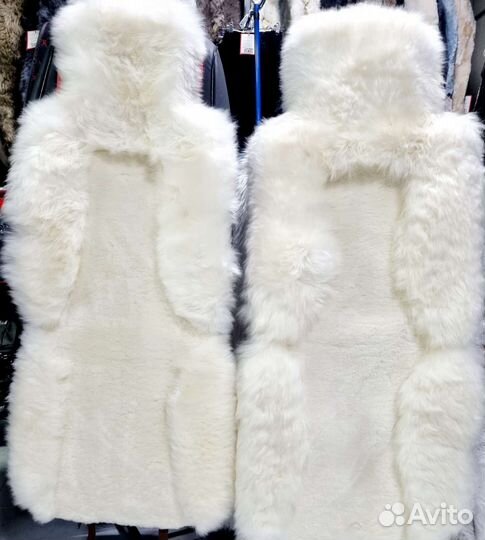 Накидки из меха ламы