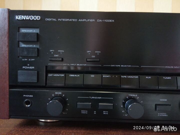 Интегральный усилитель kenwood - 1100 EX