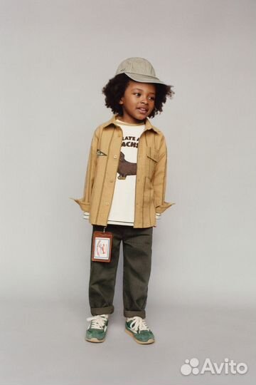 Рубашка zara для мальчика 105