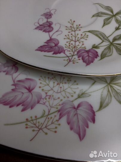 Чайная тройка Бовария винтаж