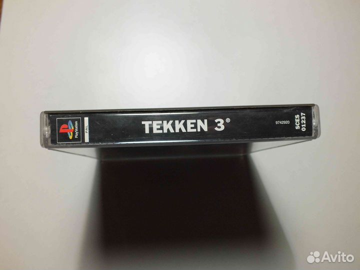Диск с игрой Tekken 3 на PS1