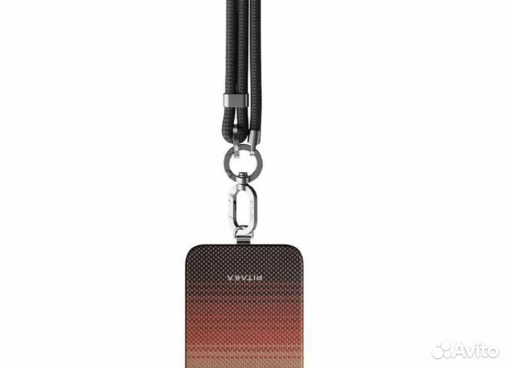 Ремешок для чехла Pitaka MSB2401 Black длина регу