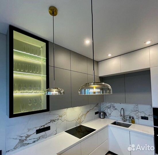 Кухонный гарнитур п образный от производителя на заказ