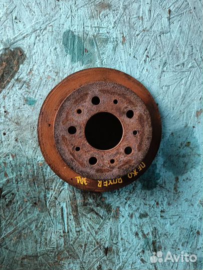 Диск тормозной задний Peugeot Boxer 3