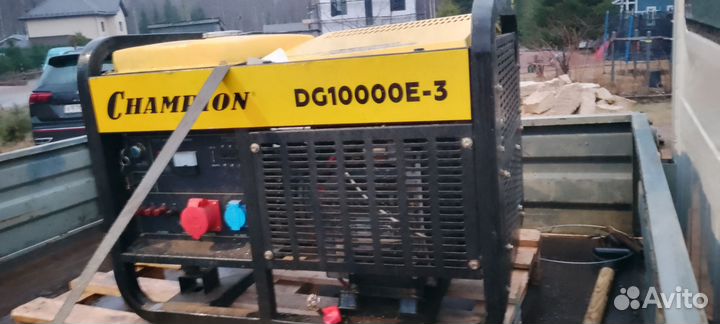 Генератор дизельный champion DG10000E-3