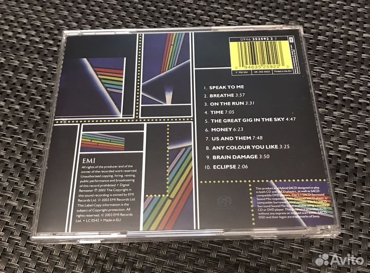 Sacd Pink Floyd – The Dark Side Of The Moon