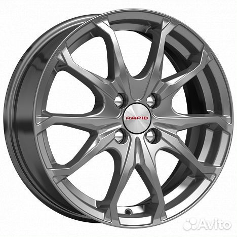 R16 4x100 6J ET50 67,1 K&K Brent (кс733) дарк плат